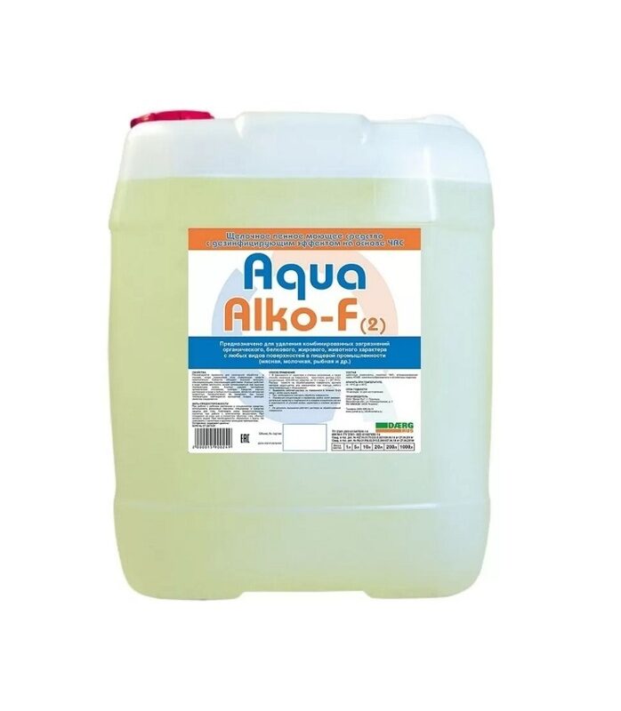 Щелочное пенное моющее средство Aqua Alko-F (2) 20л