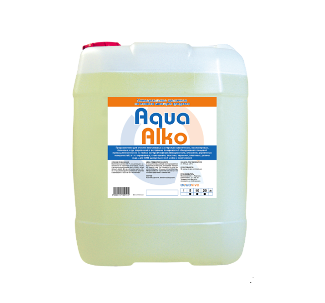 Щелочное не пенное моющее средство Aqua Alko- 20л